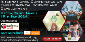 Environmental Science and Development Conference in Saudi Arabia
